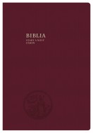 Svätovojtešská Biblia (baklažánová farba)