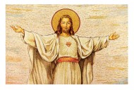 Pohľadnica Mozaika Ježiša Krista v Sydney